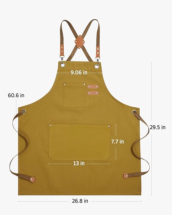 Dundee Spice Embroidered Canvas Apron - Dundee Spice Co.