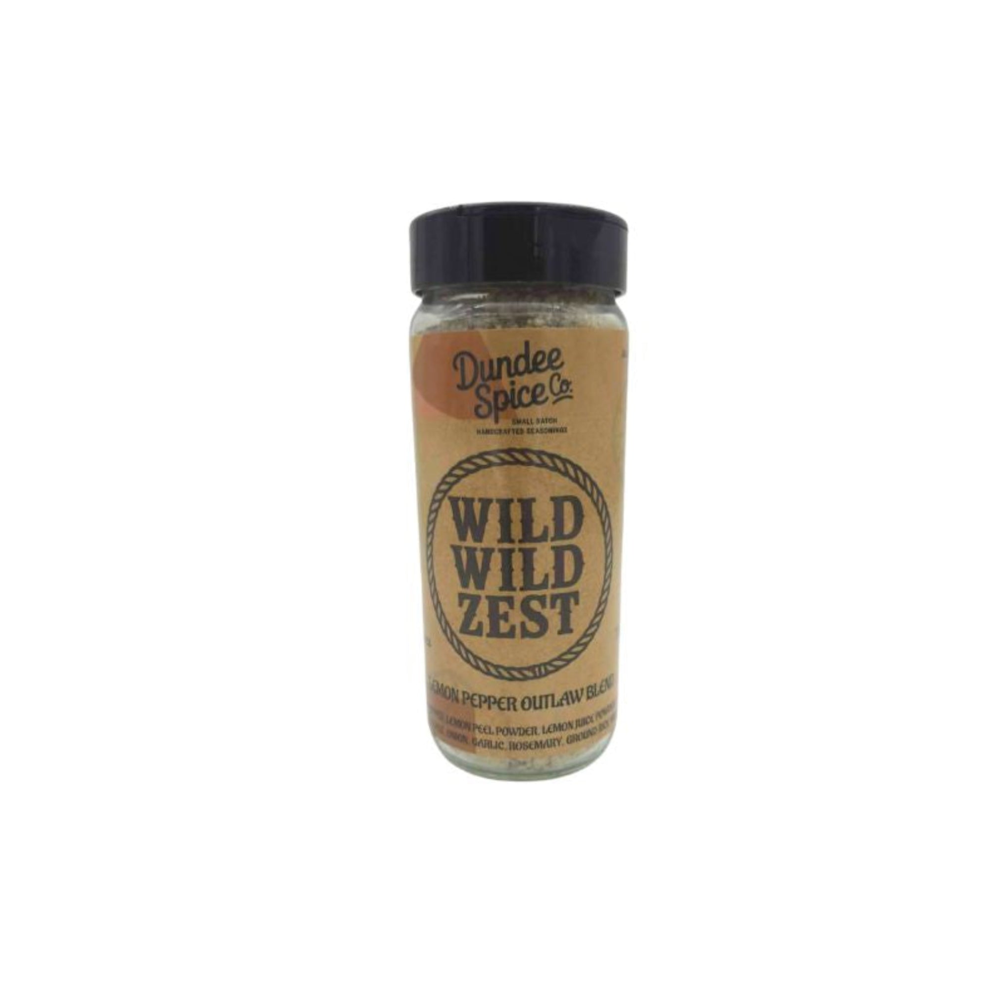 Wild Wild Zest - Lemon Pepper Outlaw Seasoning - Dundee Spice Co.