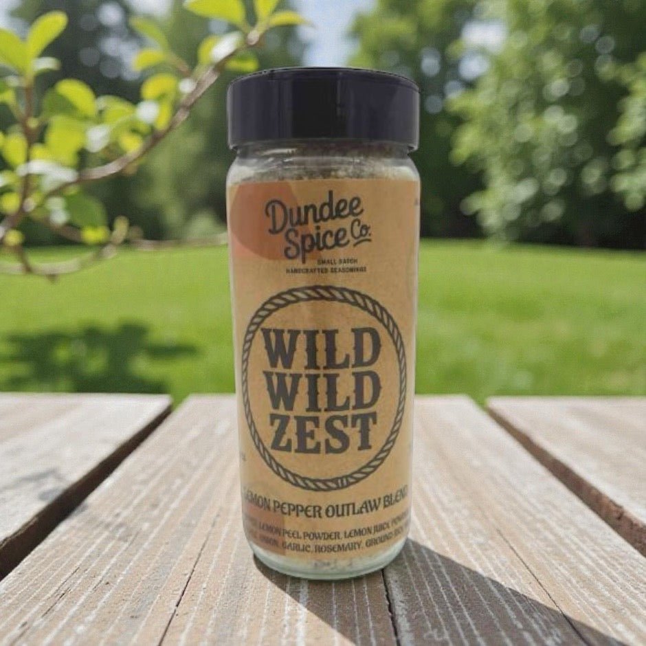 Wild Wild Zest - Lemon Pepper Outlaw Seasoning - Dundee Spice Co.